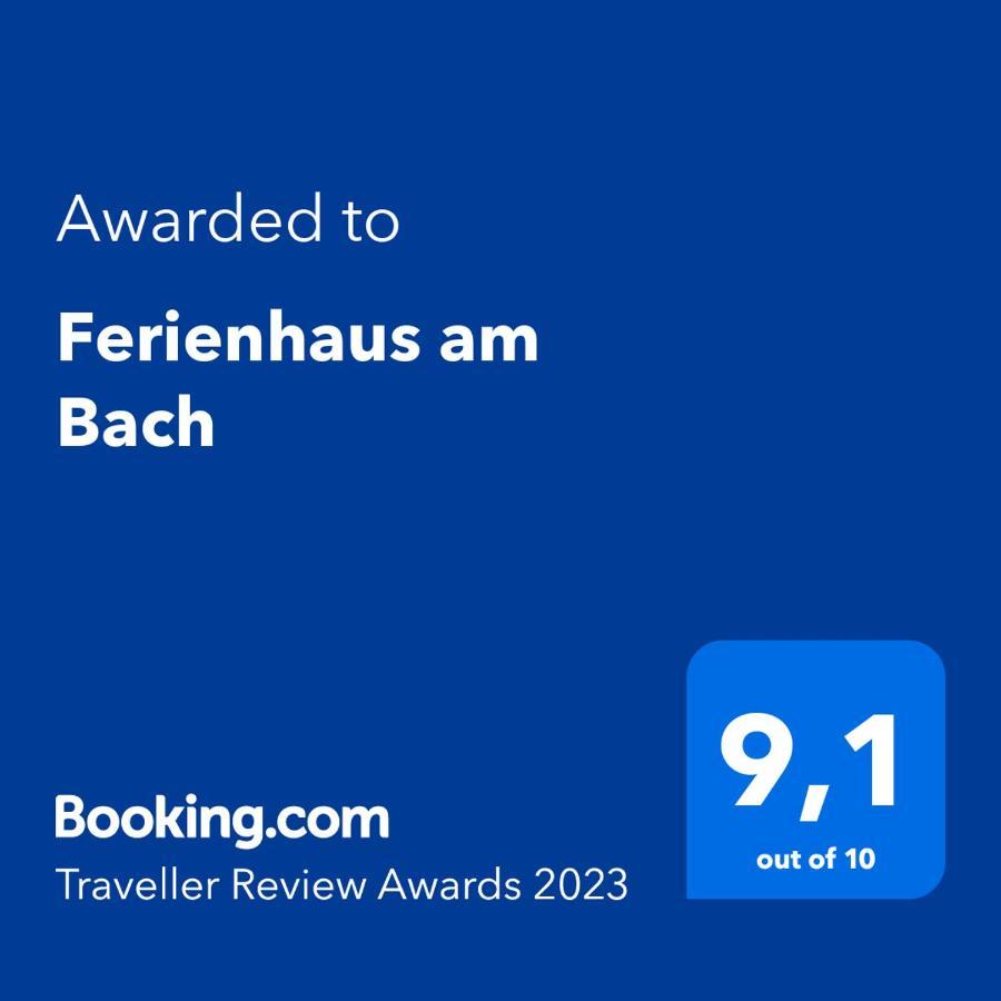 Ferienhaus Am Bach Mit Grossem Garten Deuerling エクステリア 写真